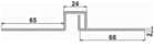 Code 133497 - Plat de recouvrement standard