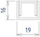 Code 135107 - Kit cadre anti-pince double u