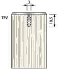 Code 137116 - Protège volet aluminium TPV