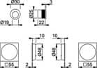 Code 140033 - Finition chromé mat coloris F94-1