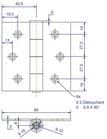 Code 140203 - Charnière sur plat