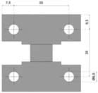 Code 140357 - Patte de réglage à visser 3536