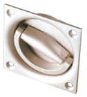 Code 140686 - Poignée cuvette à encastrer aluminium