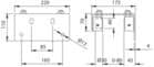 Code 141939 - Platine guide portail