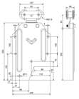 Code 143108 - Monture à galet fixation sur plat 261