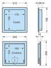 Code 150703 - Chatière pvc
