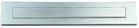 Code 170002 - Entrée aluminium anodisé