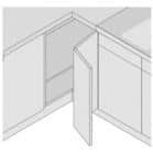 Code 213822 - CLIP top 60° pour meuble d'angle à portes pliantes