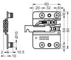 Code 216538 - Suspension pour élément bas 807