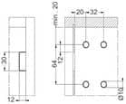 Code 216538 - Suspension pour élément bas 807