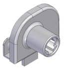 Code 217084 - Serrure pour porte double battante verre