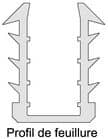 Code 218218 - Set vitrine coulissante Securitrack