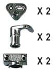 Code 220773 - Serrure à espagnolette 5464