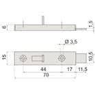 Code 226506 - Verrou d'armoire