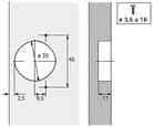 Code 227241 - Face frame optimat 4 plus fm