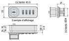 Code 227766 - Code fixe DIAL LOCK 59.01