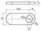 Code 227913 - Serrure à code fixe 8002