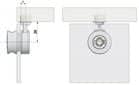 Code 228123 - Serrure pour portes verre type 321.01 Z23