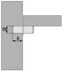 Code 231371 - Taquet à tenon