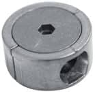 Code 234199 - Ferrure assemblage solidfix diamètre 35 mm
