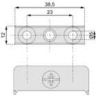 Code 234395 - Ferrure d'armoire
