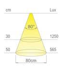 Code 236096 - Luminaire LED salle de bain Nite 230 V