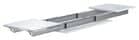 Code 240344 - Coulisse pour ouverture centrale de table ALU 77