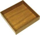 Code 241596 - Boîte carrée bois