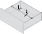 Code 242122 - Tube transversal pour hauteur C