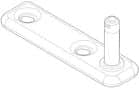 Code 243235 - Fixation de corps de meuble AVENTOS HK-XS
