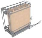 Code 244642 - Panier pain bouteilles coulissant gris orion