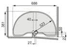 Code 244769 - Ensemble de tourniquet demi-lune