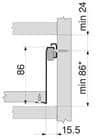 Code 245161 - Sortie simple 320 m ht 86 mm