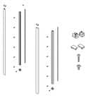 Code 245743 - Rail de guidage crystal-line