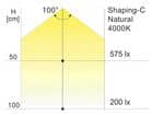 Code 245848 - Spot rectangle extra plat Shaping C 12 V