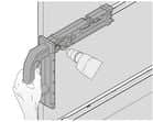 Code 246057 - Gabarit de perçage pour coulisse METABOX