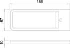 Code 246608 - Spot pilote avec interrupteur et variateur Touch