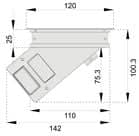 Code 246781 - Bloc-prises escamotable Versaflap