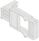 Code 246805 - Gabarit jeu de façade TIP-ON BLUMOTION