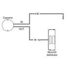 Code 246838 - Interrupteur capsens IP44 24 V