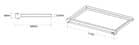 Code 246911 - Tablette lumineuse LED Paper Shelf 230 V