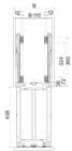 Code 247449 - Armoire coulissante DISPENSA Junior III