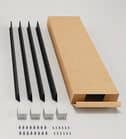 Code 247518 - Profils d'habillage pour ferrure coulissante CORNER