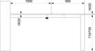 Code 248908 - Ferrure coulissante pour plan de travail ou table VOILA CHAIR