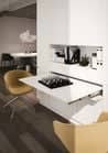 Code 248963 - Ferrure de table coulissante pour tiroirs LUNCH + 39