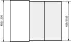Code 248963 - Ferrure de table coulissante pour tiroirs LUNCH + 39