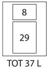Code 249311 - Pour meuble de 450 mm