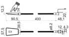 Code 249945 - Ensemble 2 spots LED area light 12 V