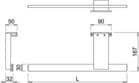 Code 249988 - Luminaire LED salle de bain Lady D-MOTION 230 V