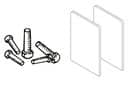 Code 250897 - Embouts pour rail bas Hawa Porta 100 GWF